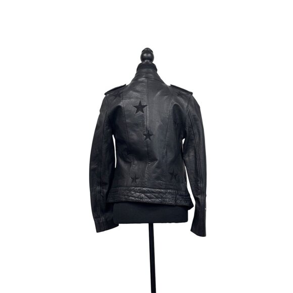 Zadig & Voltaire Leather Moto Jacket – Vintage-Inspired Luxury - Picture 8 of 11